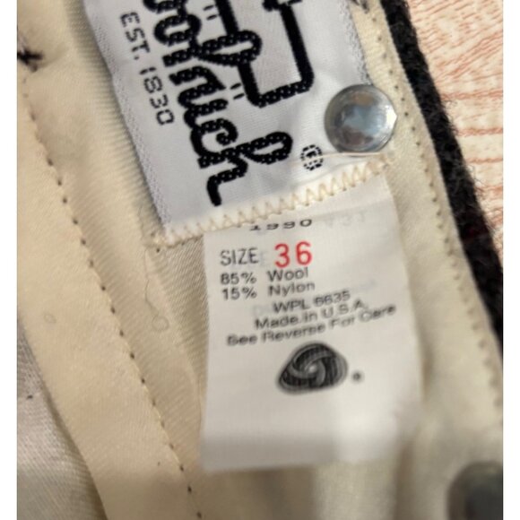 Vintage 1996 Woolrich Heavy Wool Pants - Picture 5 of 11